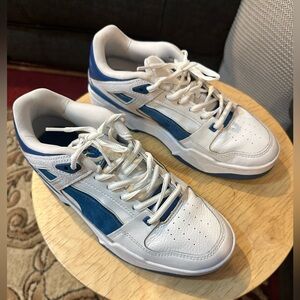 Puma Slipstream suede FS Men's White and Blue Sneakers in excellent condition